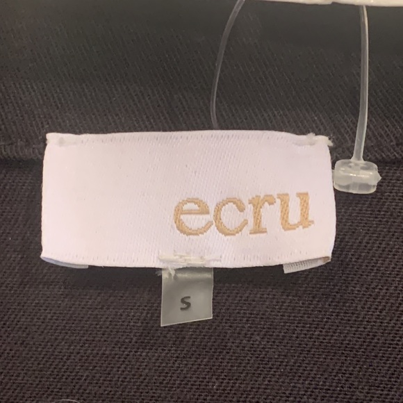 Ecru Color Block Jacket Rare Sample - Picture 6 of 8